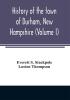 History of the town of Durham New Hampshire