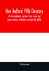 New Bedford 1906 directory : of the inhabitants business firms street and house directory institutions societies (No XXXIX)