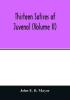 Thirteen satires of Juvenal (Volume II)