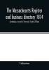 The Massachusetts register and business directory 1874. Containing a record of State and County Officers.