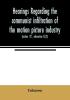 Hearings regarding the communist infiltration of the motion picture industry. Hearings before the Committee on Un-American Activities House of Representatives Eightieth Congress first session. Public law 601 (section 121 subsection Q (2))