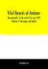 Vital records of Andover Massachusetts to the end of the year 1849 (Volume II) Marriages and Deaths