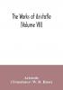 The works of Aristotle (Volume VII)