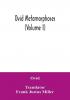 Ovid Metamorphoses (Volume I)