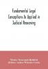 Fundamental legal conceptions as applied in judicial reasoning