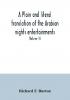 A plain and literal translation of the Arabian nights entertainments now entitled The book of the thousand nights and a night (Volume III)