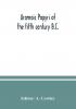 Aramaic papyri of the fifth century B.C.