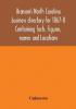 Branson's North Carolina business directory for 1867-8 Containing facts figures names and Locations