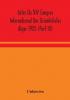 Actes Du XIV Congres International Des Orientalistes Alger 1905 (Part III)