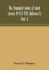 The standard index of short stories 1915-1933 (Volume II) Part 3