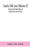 County Folk-Lore (Volume II) Containing the North Riding of Yorkshire York and the Ainsty