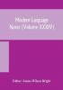 Modern language notes (Volume XXXIV)