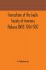 Transactions of the Gaelic Society of Inverness (Volume XXVI) 1904-1907