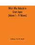 Who's Who Hakushi in Great Japan (Volume I – IV Volume) Hogaku Hakushi (Hakushi of Law) and Yakugaku Hakushi (Hakushi of Pharmacology)