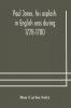 Paul Jones his exploits in English seas during 1778-1780 contemporary accounts collected from English newspapers with a complete bibliography