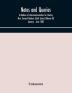 Notes and queries; A Medium of Intercommunication for Literary Men General Readers (Sixth Series) (Volume XI) January – June 1885