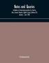 Notes and queries; A Medium of Intercommunication for Literary Men General Readers (Eighth Series) (Volume III) January – June 1893