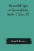 The Journal of English and Germanic philology (Volume IX) October 1910