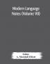 Modern language notes (Volume VII)