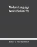 Modern language notes (Volume V)