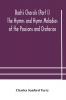 Bach's Chorals (Part I) The Hymns and Hymn Melodies of the Passions and Oratorios