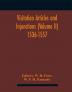 Visitation Articles And Injunctions (Volume Ii) 1536-1557