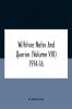 Wiltshire Notes And Queries (Volume Viii) 1914-16