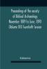 Proceedings of the society of Biblical Archaeology November 1889 to June 1890 (Volume XII)