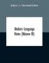 Modern language notes (Volume III)