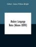 Modern language notes (Volume XXXVII)