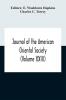 Journal Of The American Oriental Society (Volume XXIII)