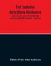 Fasti Academiae Mariscallanae Aberdonensis : selections from the records of the Marischal College and University MDXClll-MDCCCLX (Volume I)