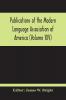 Publications Of The Modern Language Association Of America (Volume Xiv)