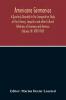 Americana Germanica; A Quarterly Devoted To The Comparative Study Of The Literary Linguistic And Other Cultural Relations Of Germany And America (Volume III) 1899-1900