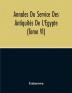 Annales Du Service Des Antiquités De L'Egypte (Tome Vi)