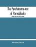 The Panchatantra-text of Purnabhadra. Critical introd. and list of variants