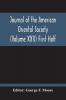 Journal Of The American Oriental Society (Volume Xxii) First Half