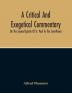 A Critical And Exegetical Commentary On The Second Epistle Of St. Paul To The Corinthians