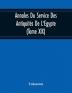 Annales Du Service Des Antiquités De L'Egypte (Tome Xix)