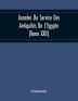 Annales Du Service Des Antiquités De L'Egypte (Tome Xxii)