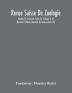 Revue Suisse De Zoologie; Annales De La Societe Suisse De Zoologie Et Du Museum D Histoire Naturelle De Geneve (Tome 59)