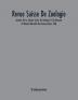 Revue Suisse De Zoologie; Annales De La Societe Suisse De Zoologie Et Du Museum D Histoire Naturelle De Geneve (Tome 103)