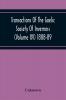 Transactions Of The Gaelic Society Of Inverness (Volume Xv) 1888-89