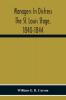 Managers In Distress The St. Louis Stage 1840-1844