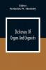 Dictionary Of Organs And Organists