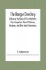 The Bangor Directiory; Containing The Names Of The Inhabitants Their Occupations Places Of Business Residence And Other Useful Information.