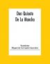 Don Quixote De La Mancha