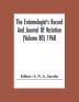 The Entomologist'S Record And Journal Of Variation (Volume 80) 1968