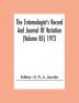 The Entomologist'S Record And Journal Of Variation (Volume 85) 1973