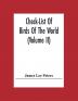 Check-List Of Birds Of The World (Volume Ii)